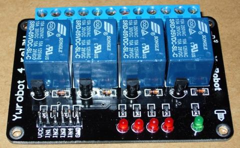 Step 2: Interfacing the relay modules to the Arduino ... 12v work light wiring diagram 